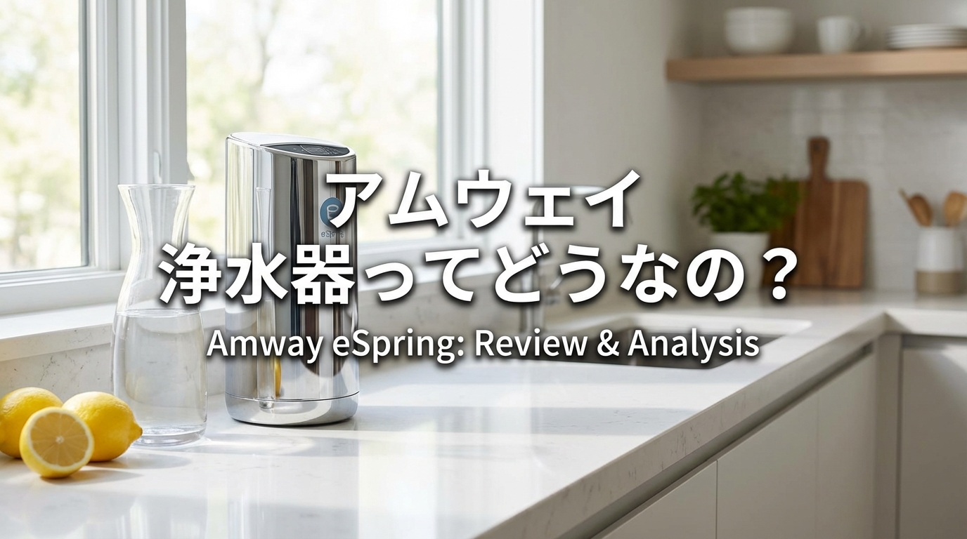 アムウェイ 浄水器ってどうなの？