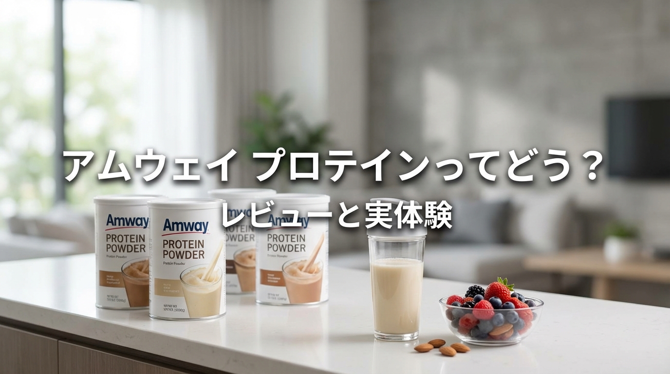 アムウェイ プロテインってどう？