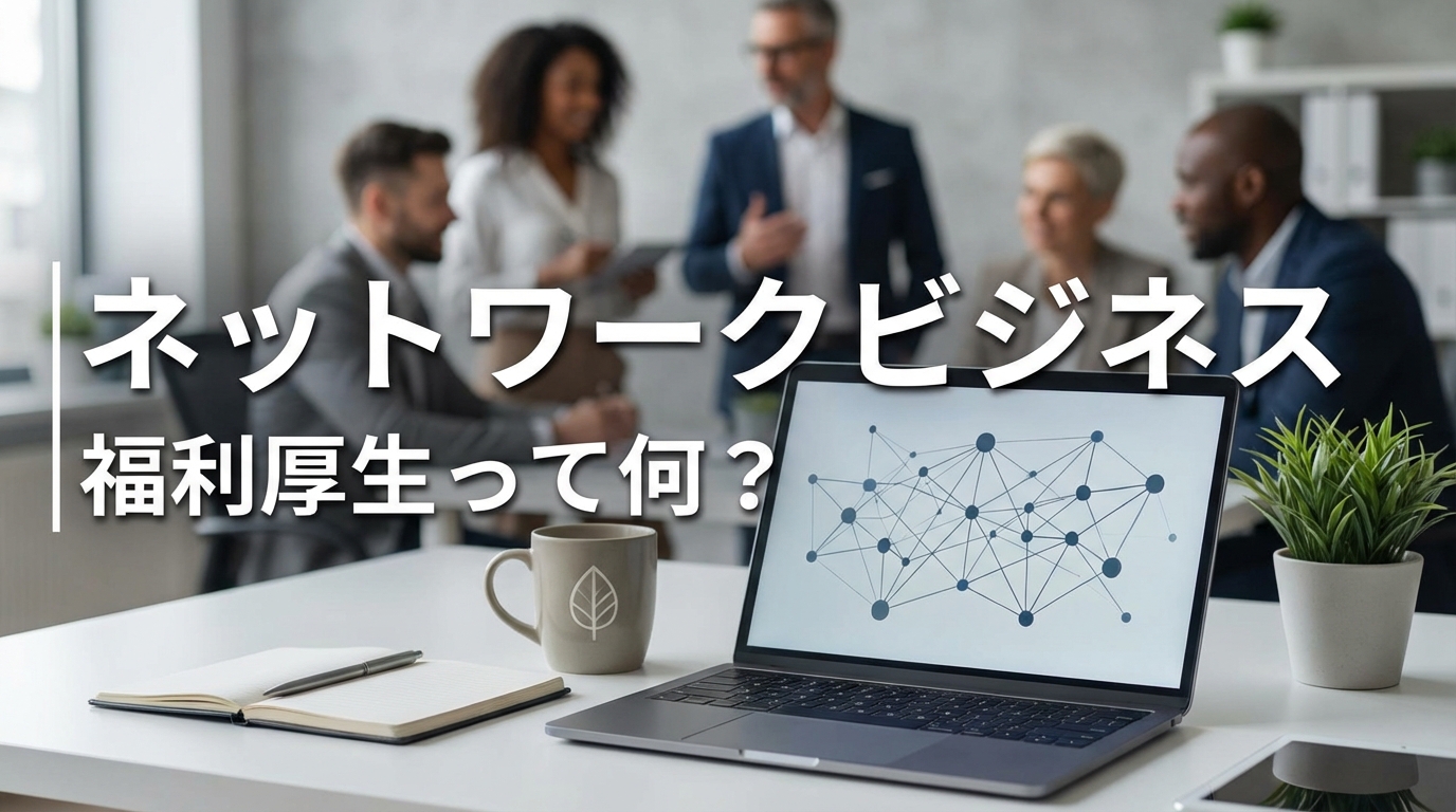 ネットワークビジネス 福利厚生って何？