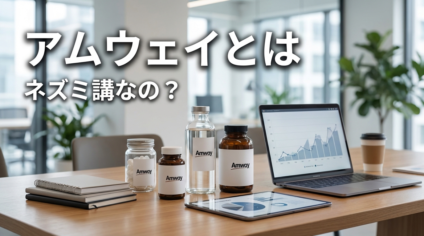 アムウェイとは ネズミ講なの？