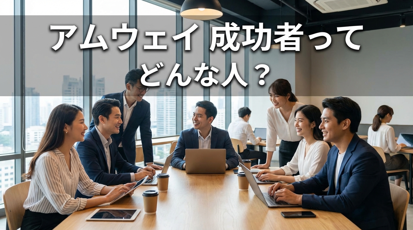 アムウェイ 成功者ってどんな人？