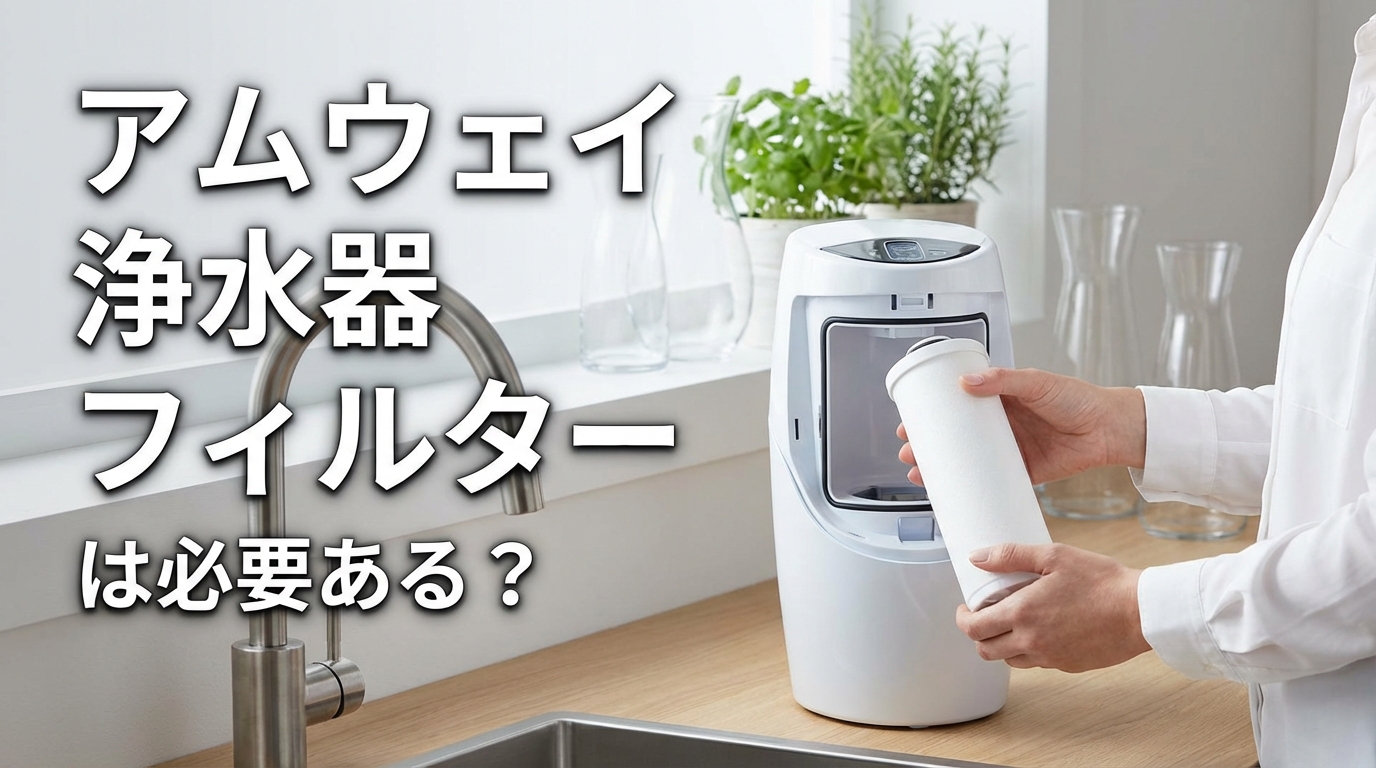 アムウェイ 浄水器 フィルターは必要ある？