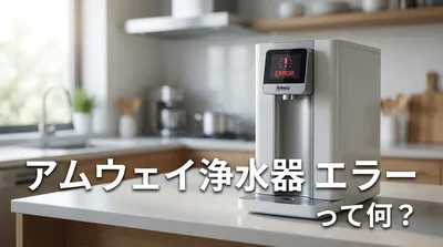 アムウェイ 浄水器 エラーって何？