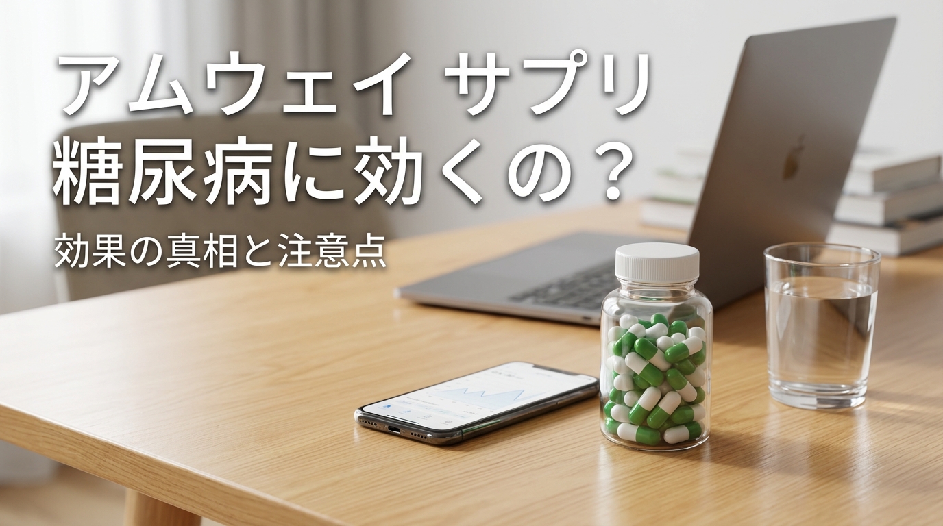 アムウェイ サプリ 糖尿病に効くの?