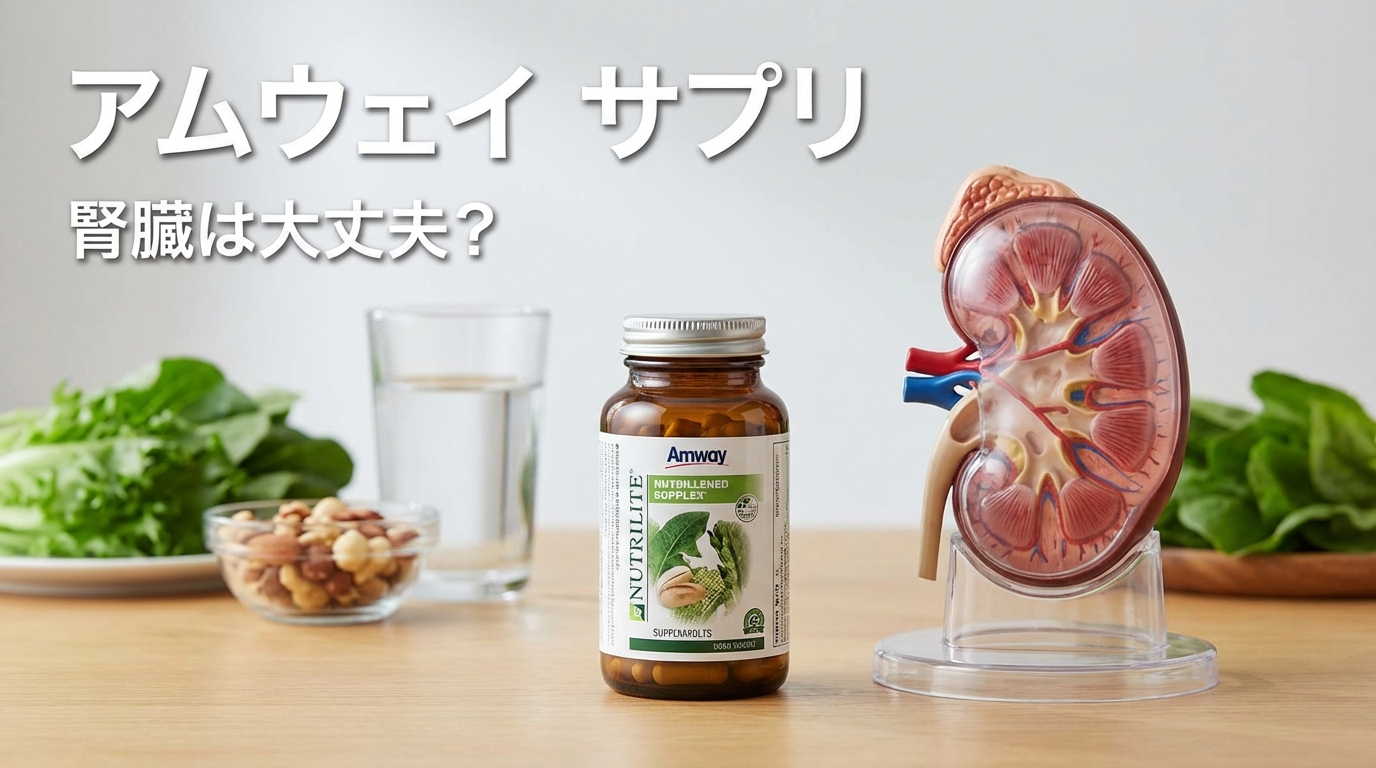 アムウェイ サプリ 腎臓は大丈夫?
