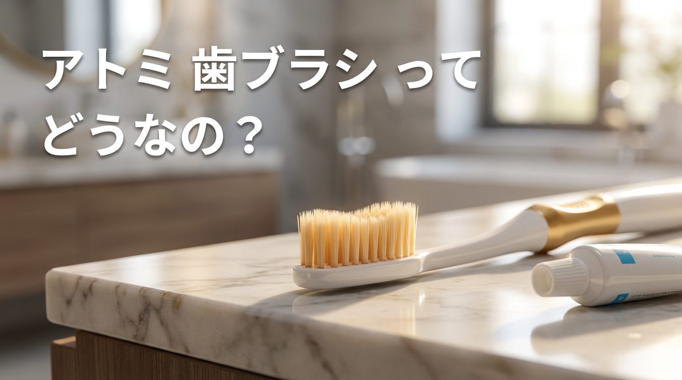 アトミ 歯ブラシってどうなの？