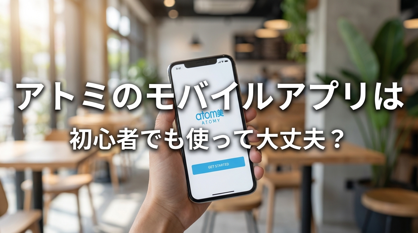 アトミのモバイルアプリは初心者でも使って大丈夫?