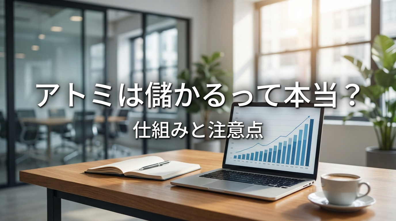 アトミは儲かるって本当?仕組みと注意点