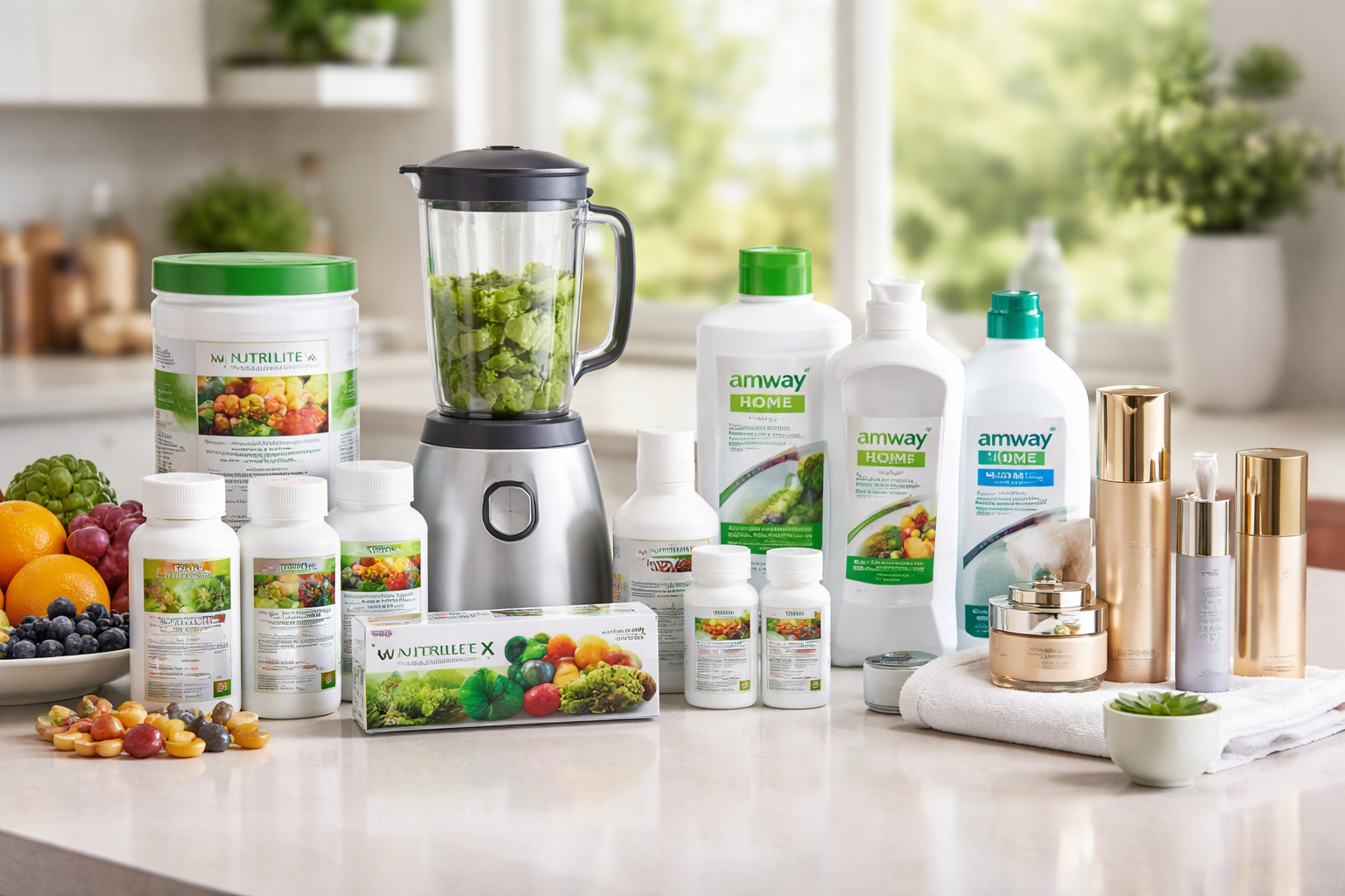 目的別に見た代表的なアムウェイ 商品の例