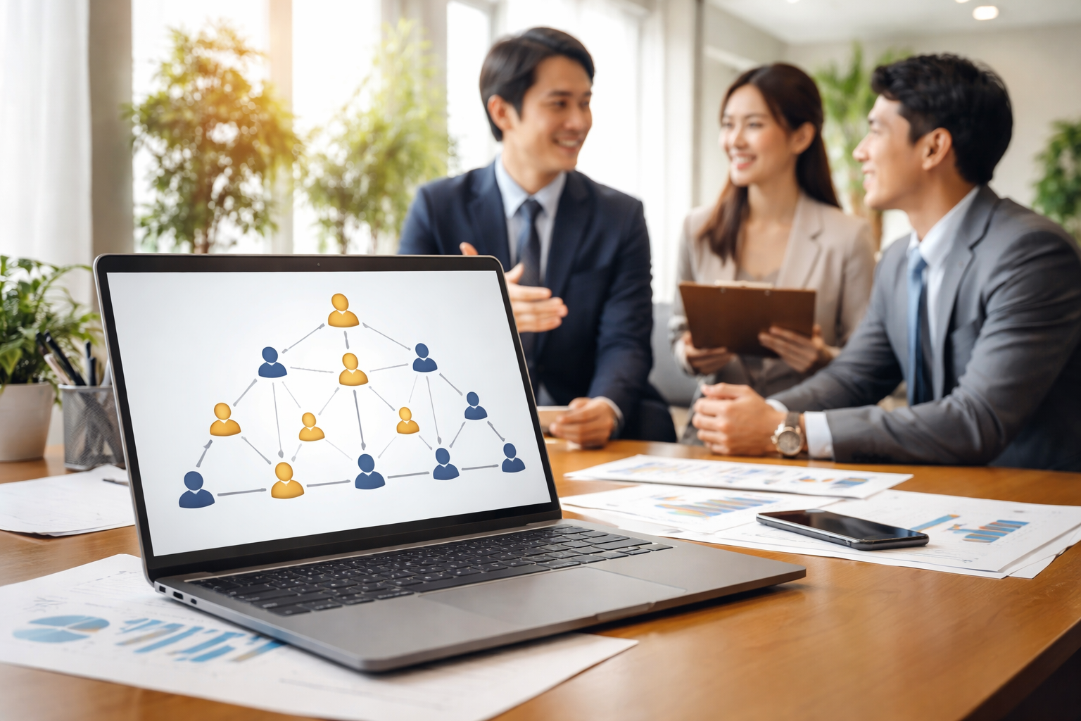 ネットワークビジネスは「販売」と「紹介」が連動する仕組みです