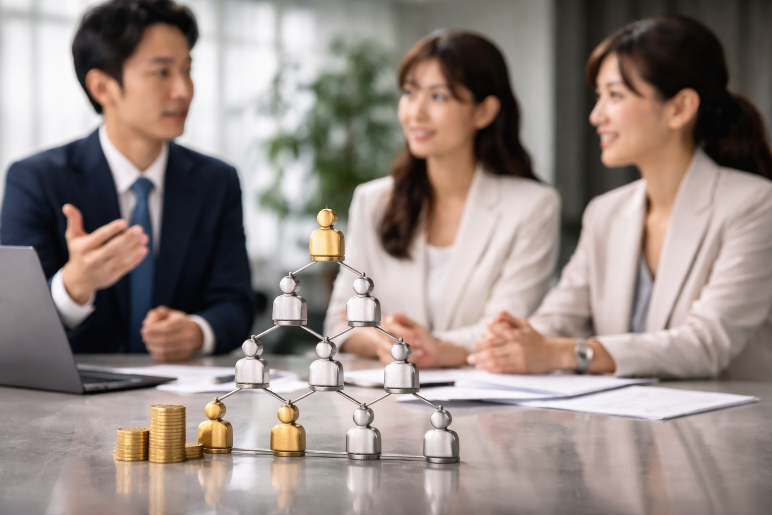 ネットワークビジネスは条件付きで「違法じゃない」仕組みです