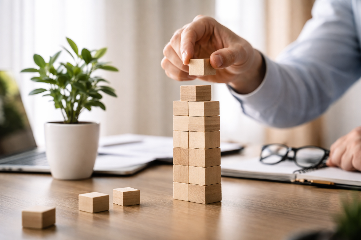 小さく整えて、静かに積み上げるのが近道です