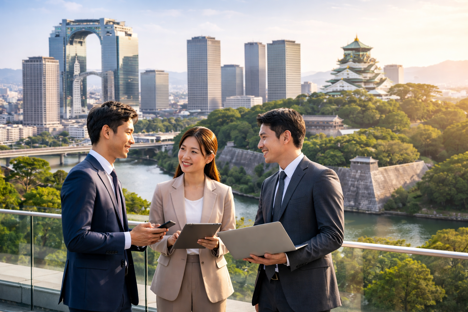 大阪で見られる企業・拠点の例と、読み解き方