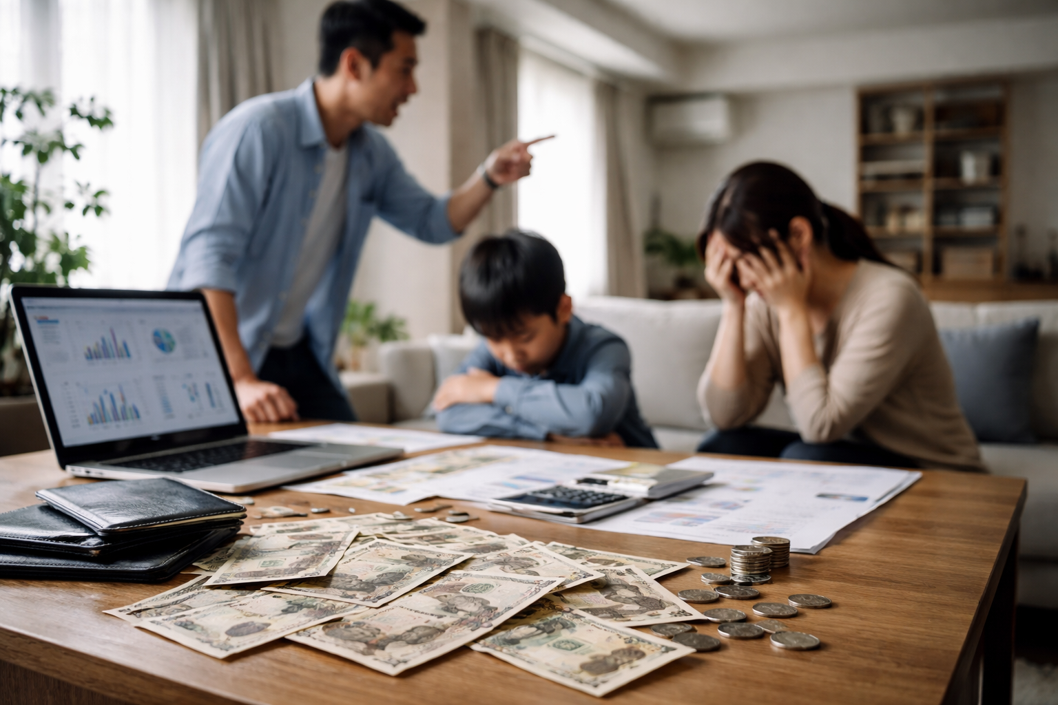 家庭が壊れやすいのは「お金・関係・情報」の3点が同時に動くからです