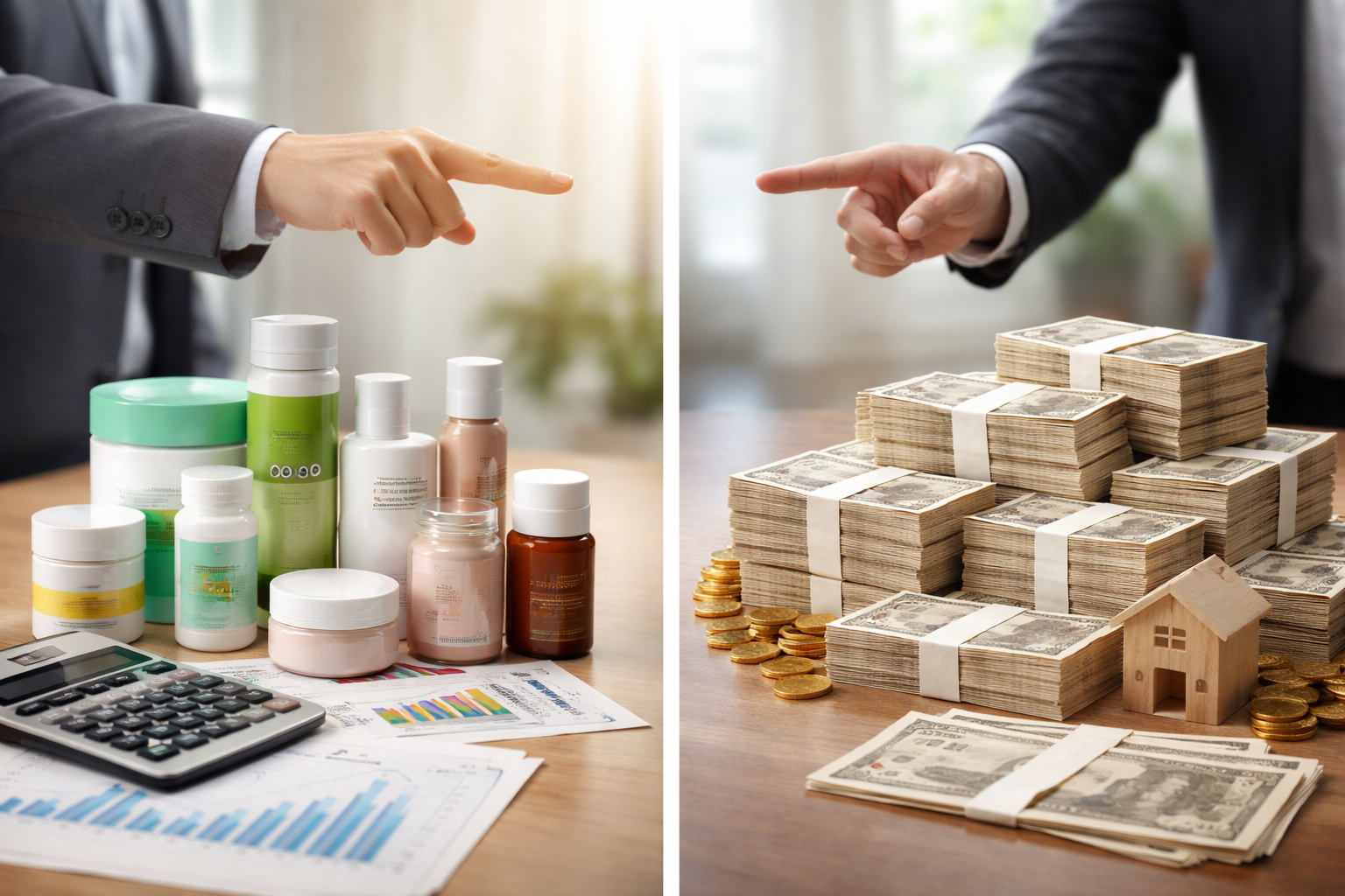 違いの核心は「商品」と「お金の出どころ」にあります