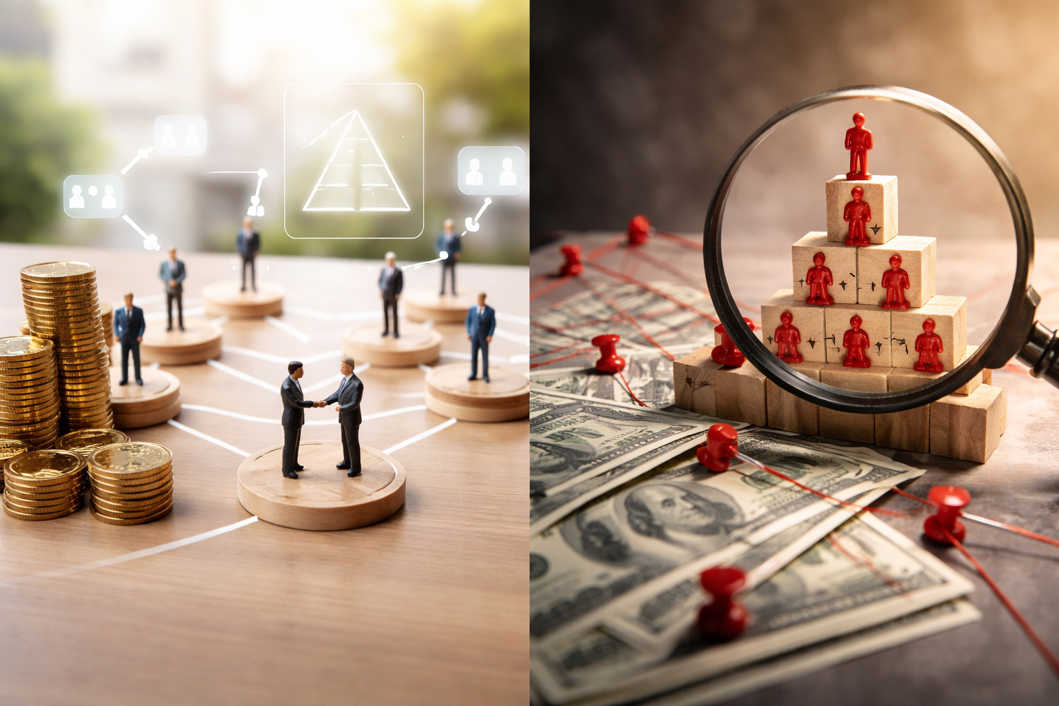 まとめ：ネットワークビジネス ネズミ講 違いは「合法性」と「実態」にあります