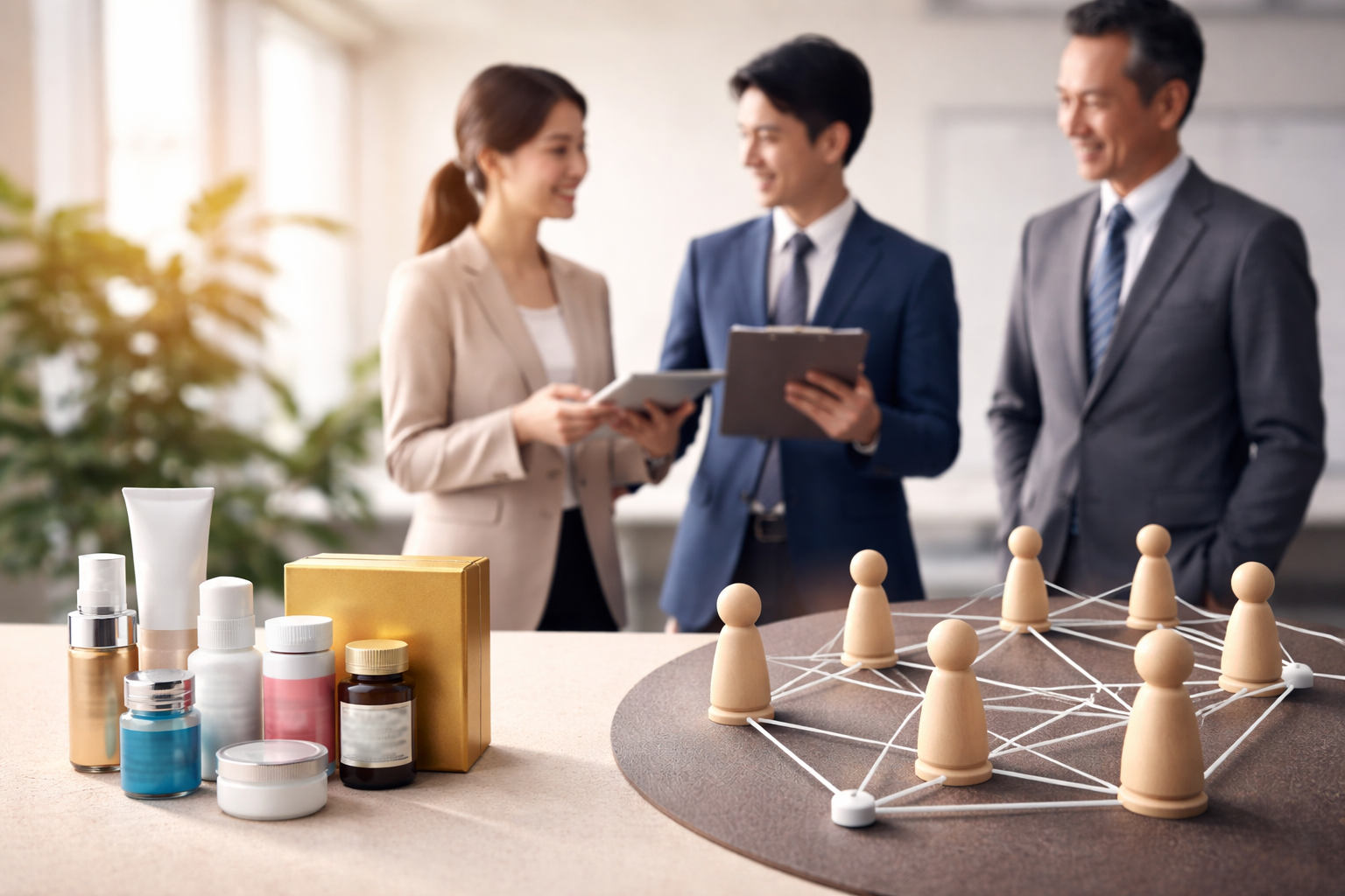 ネットワークビジネスは「商品」と「組織」の両輪があるビジネスです