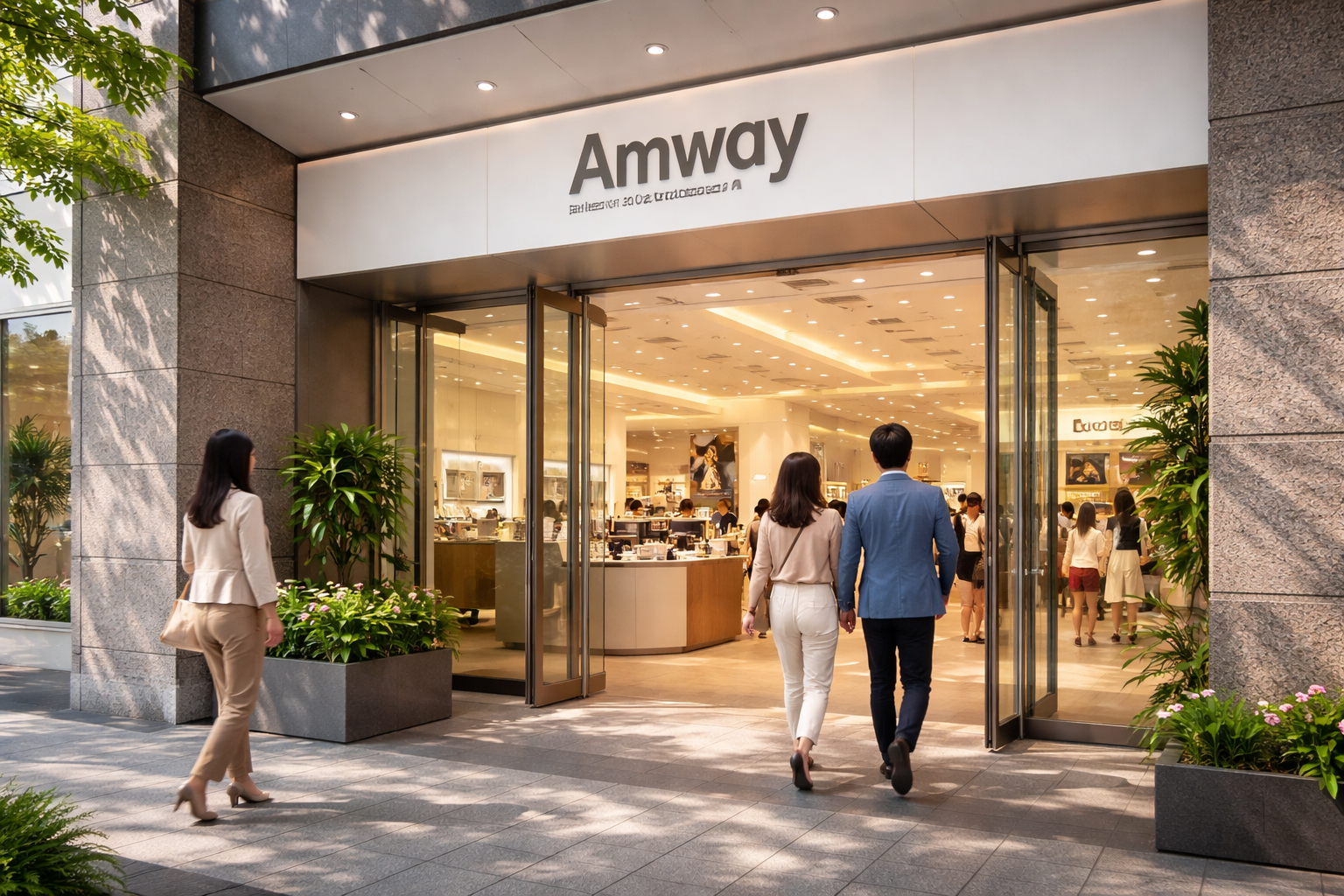 名古屋での実店舗体験は「アムウェイ・プラザ名古屋」が軸になります