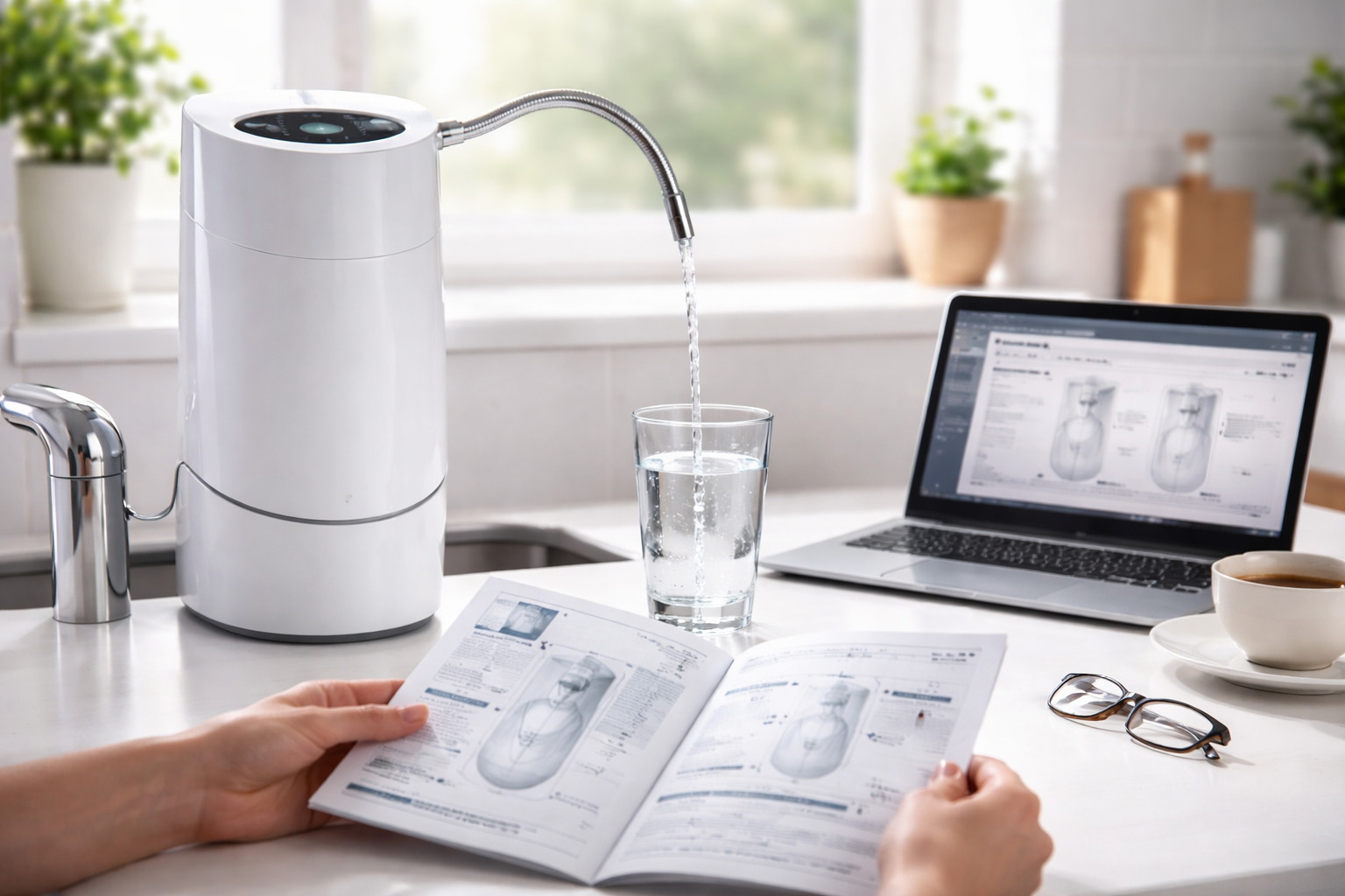 アムウェイ浄水器の説明書は公式からPDFで入手できます