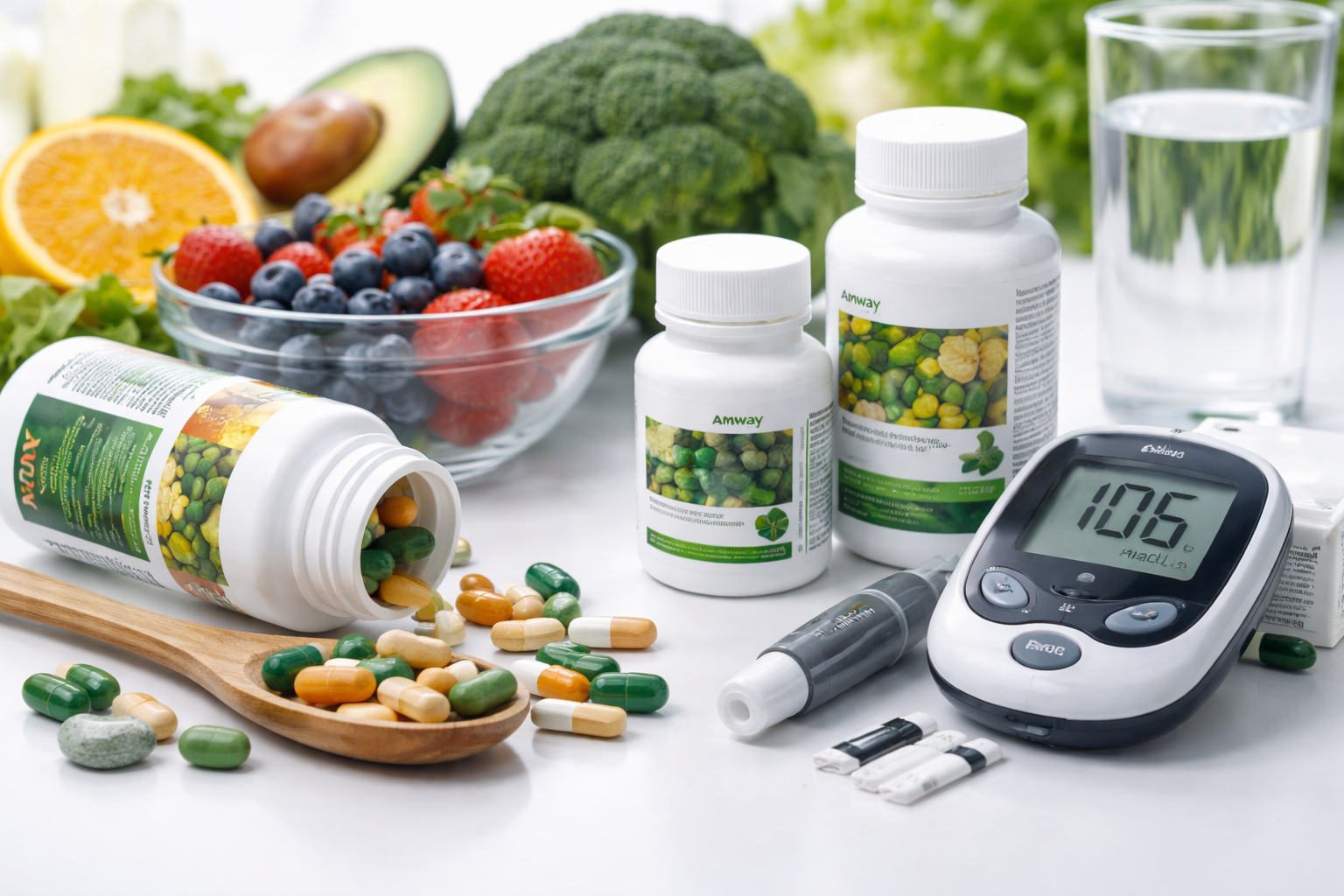 アムウェイのサプリは糖尿病の「治療」ではなく、食生活の「補助」と考えるのが現実的です