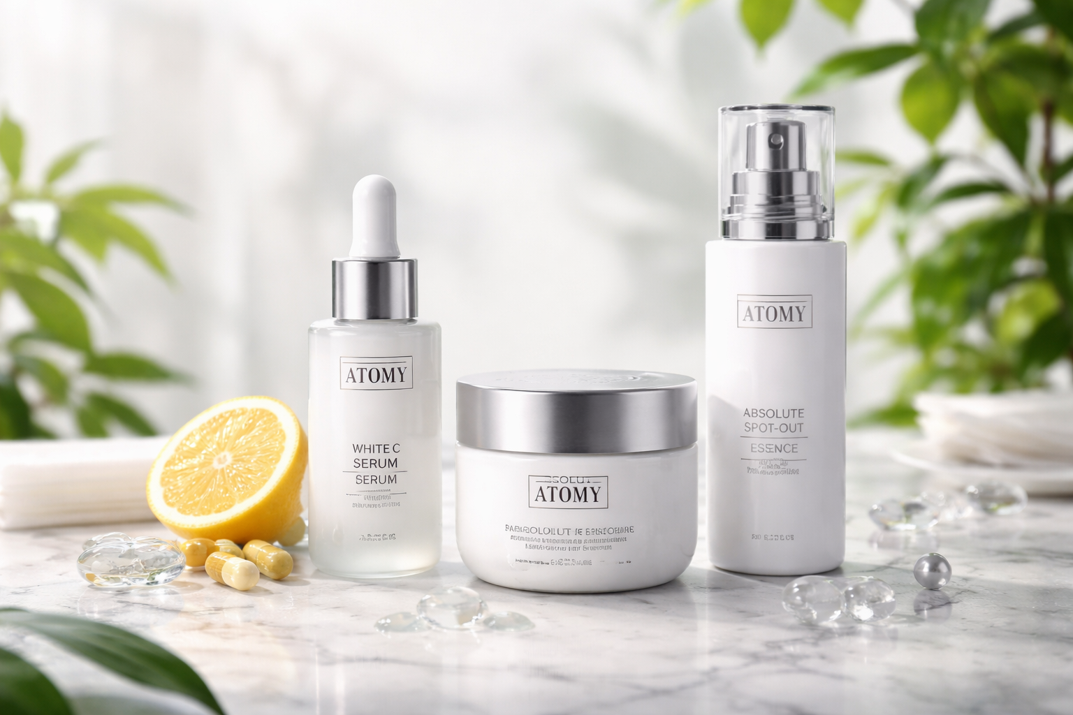 具体例：アトミの「シミ悩み」で語られやすい製品と使い方のイメージ