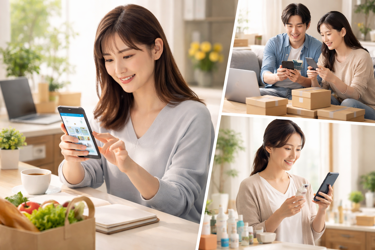 具体例:アトミ モバイル アプリの活用シーン(3つ以上)