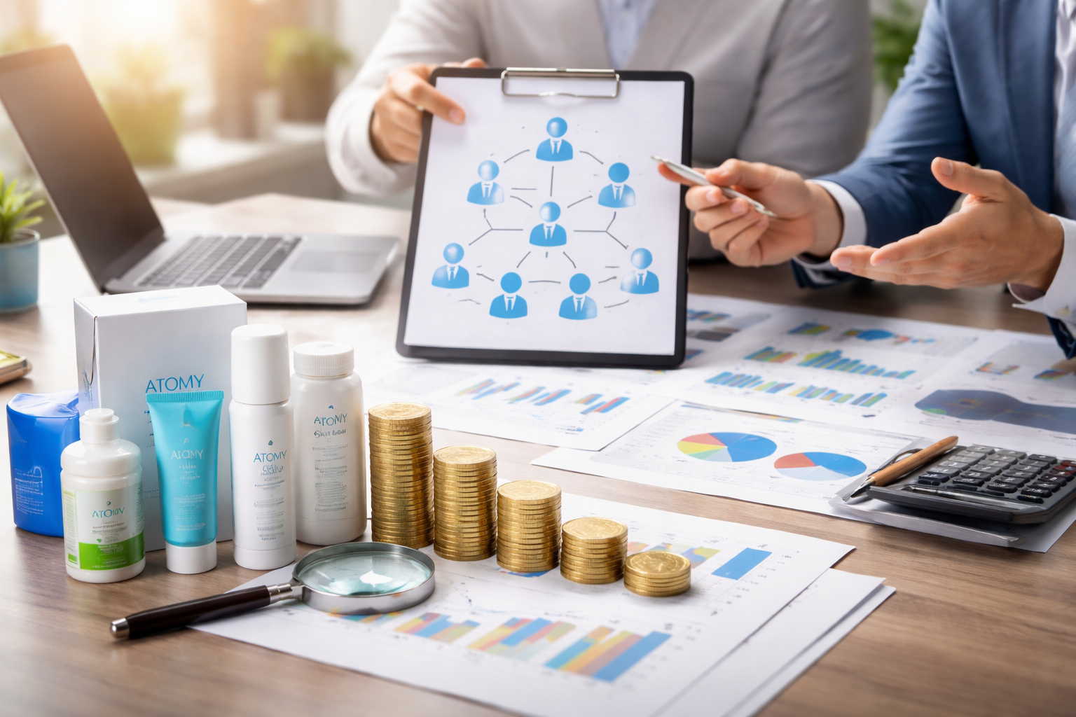 結論:アトミ マーケティングプランは「消費(購入実績)」を基準に還元する設計です