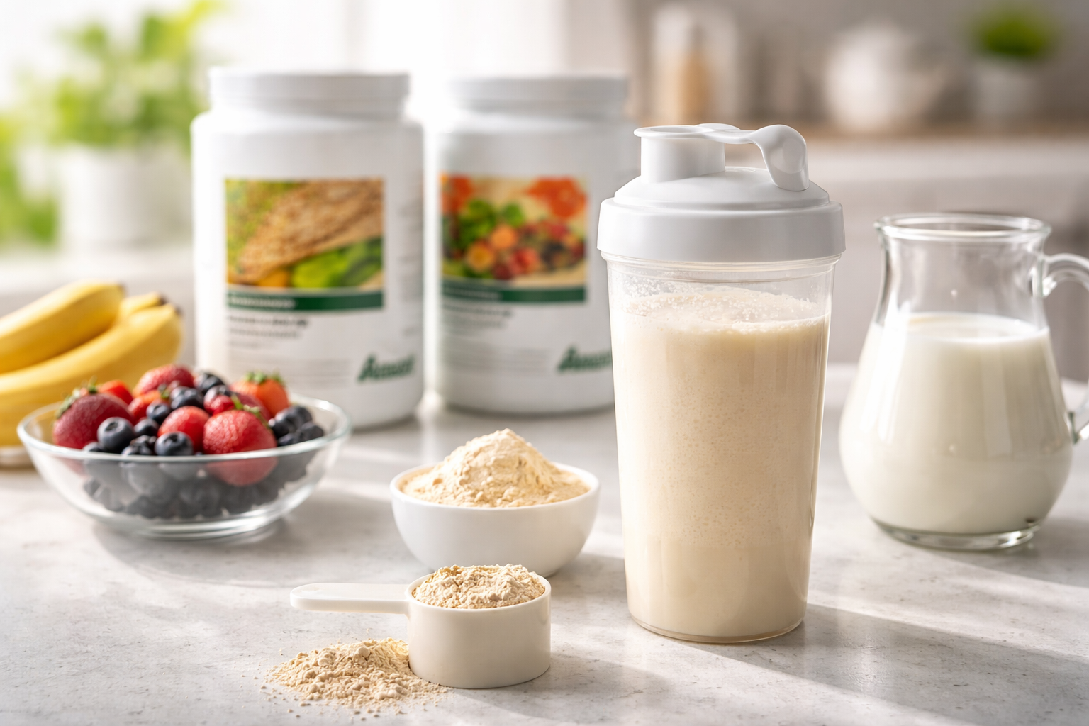 結論:アムウェイ プロテイン 飲み方は「製品別の目安量×水か牛乳×シェーク」が基本です