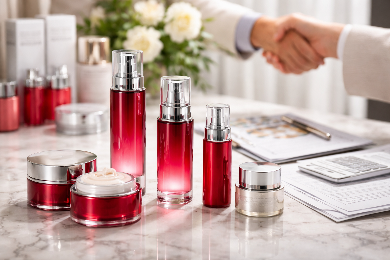 ルヴィ化粧品はネットワークビジネスではなく、サロン・代理店向けの卸売が中心です