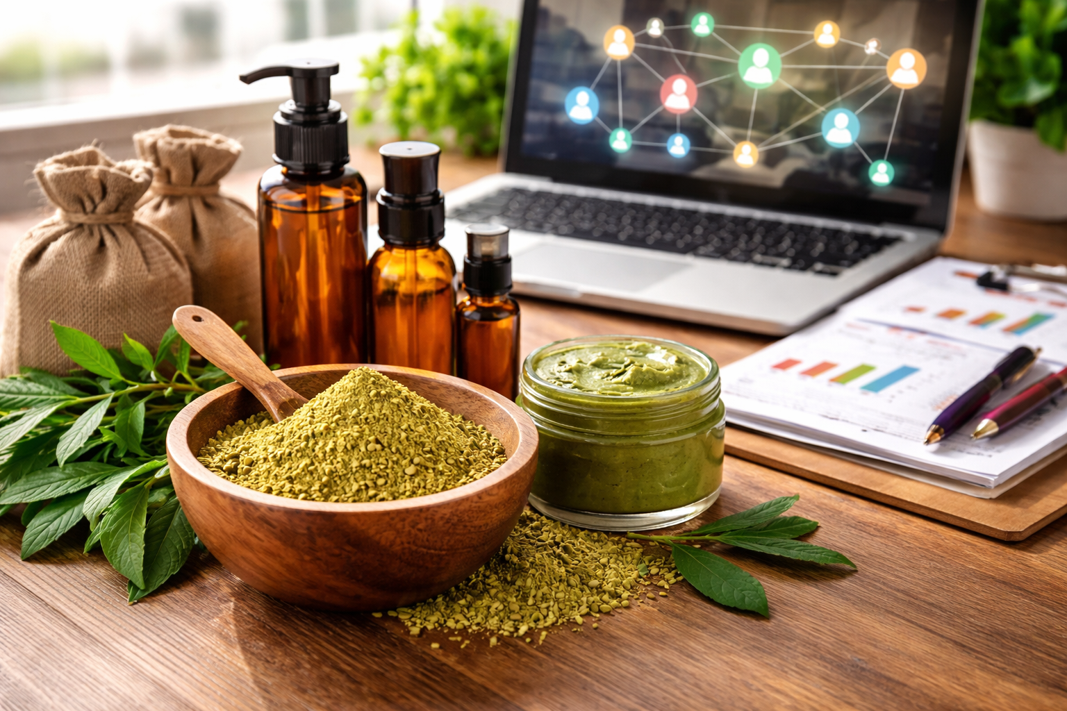 ヘナがMLMと結びつきやすい理由は「商材の特性」と「広げ方」にあります