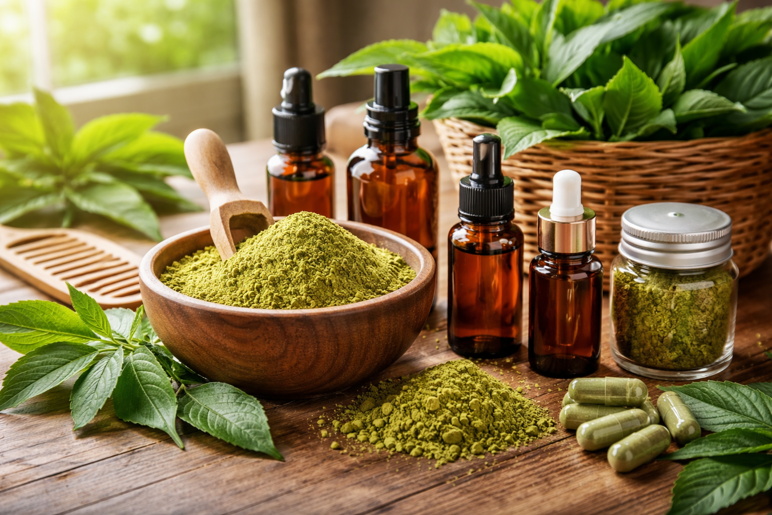 ヘナ関連で見られる主な販売形態を整理します