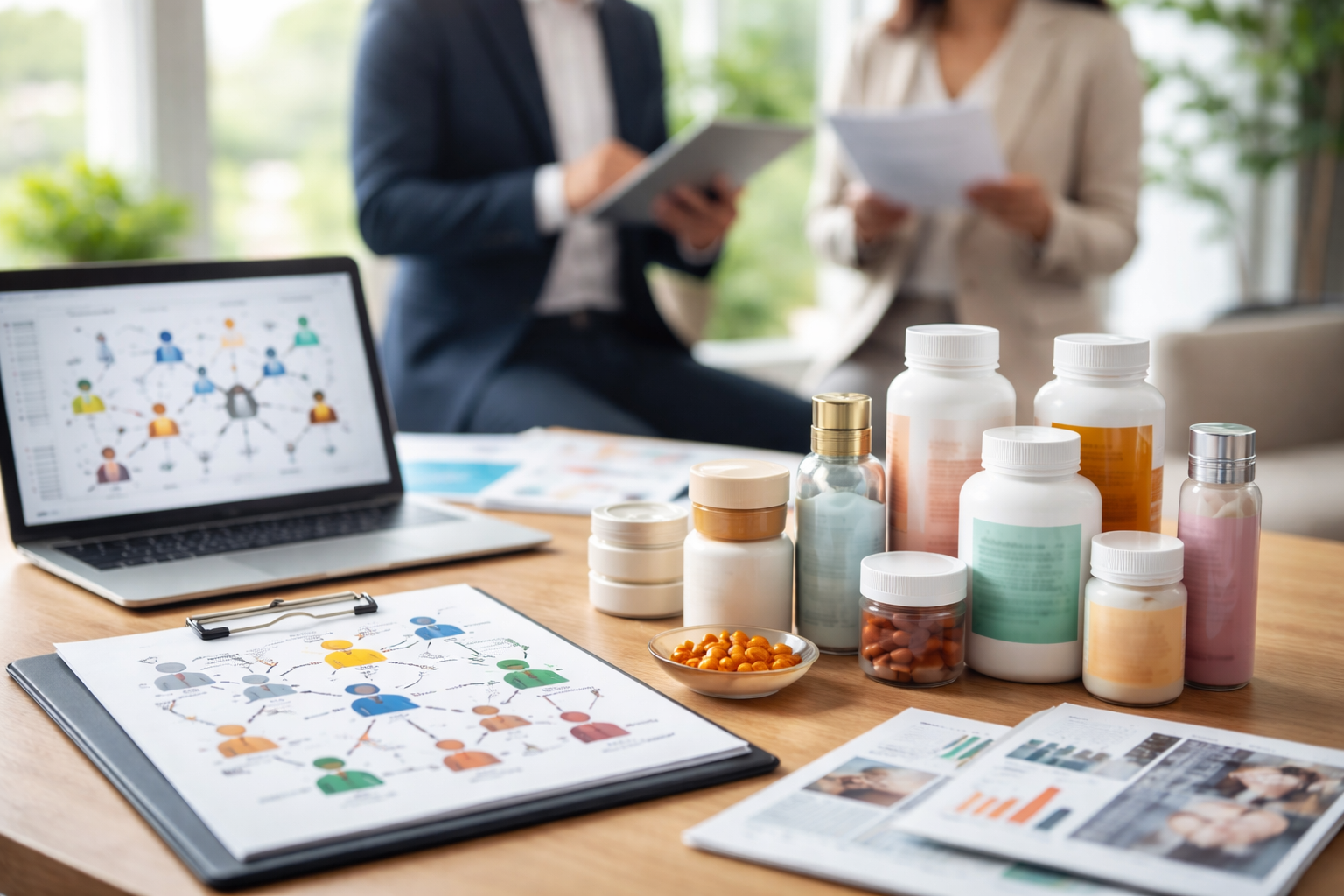 ネットワークビジネスの代表的な具体例は「商品ジャンル」と「活動スタイル」で整理できます