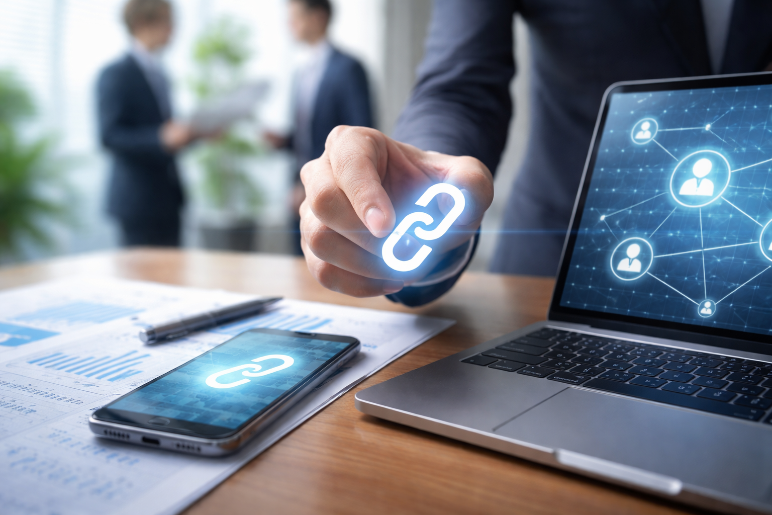 ネットワークビジネスの「リンク」は会社名・紹介URL・組織概念の3つを指すことがあります