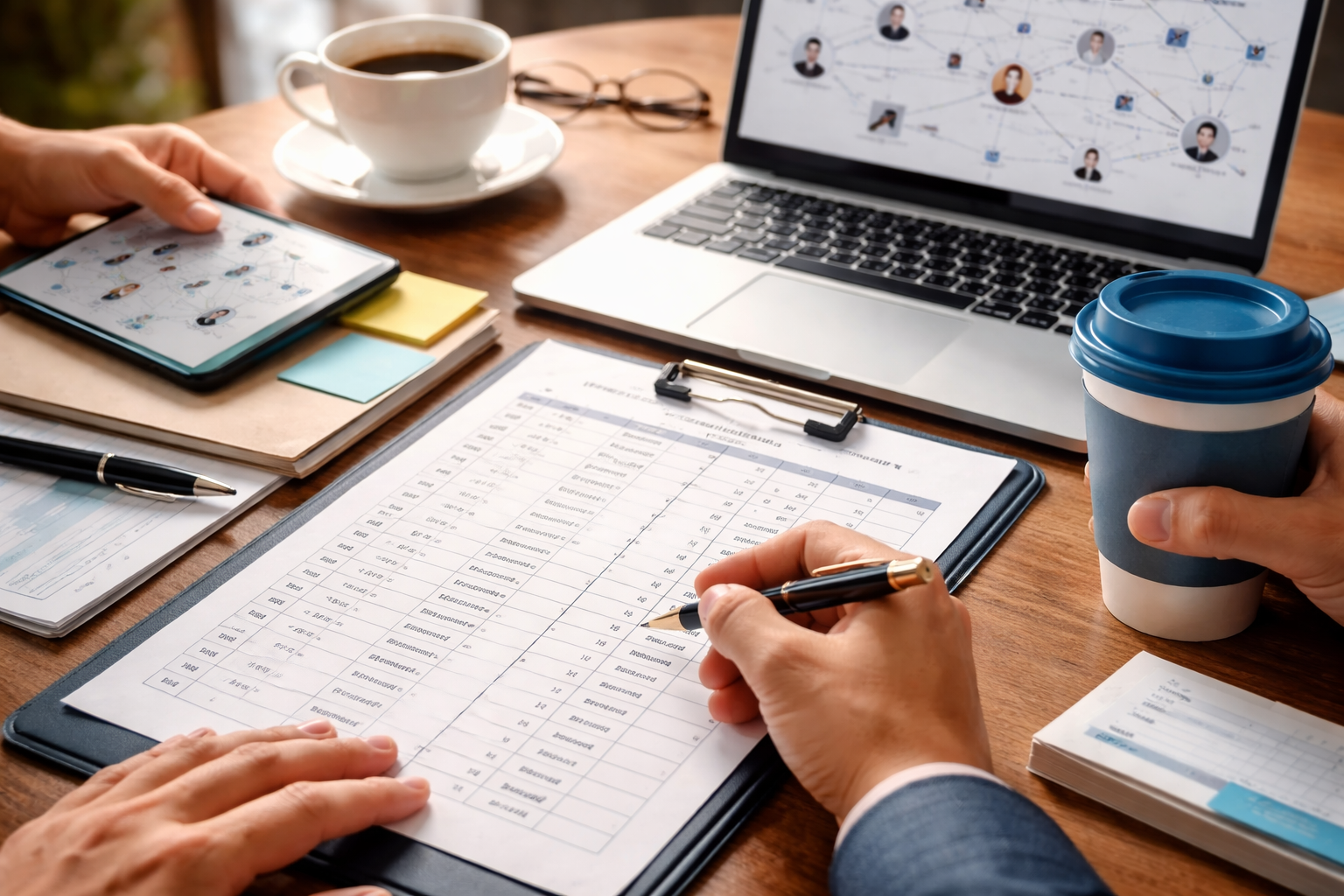 リストアップ表は「声かけの計画」を可視化する一覧です