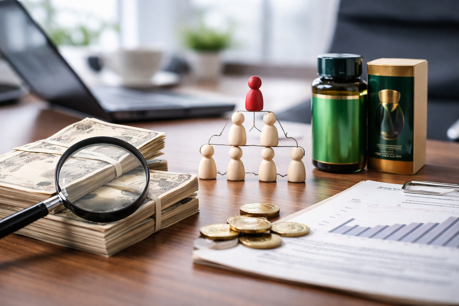 ねずみ講との違いは「商品があるか」「法律でどう扱われるか」です