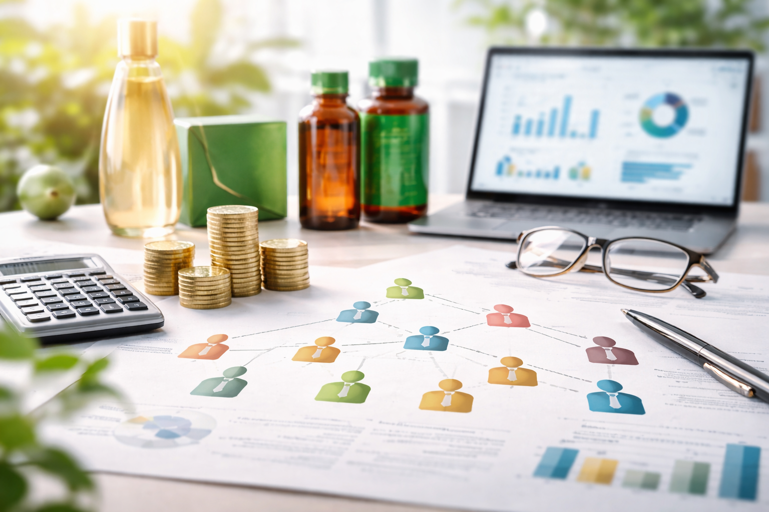 フォーデイズは「定期購入」と「紹介」を軸にしたユニレベル型MLMです