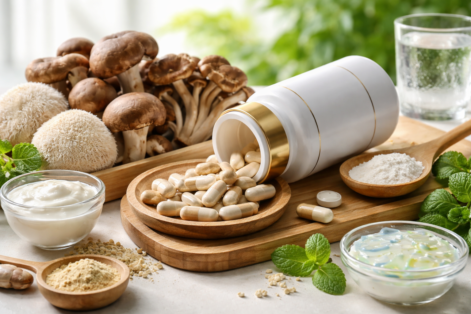 フォーデイズのエレンは「キノコ抽出物×乳酸菌」を軸にした健康維持サプリです